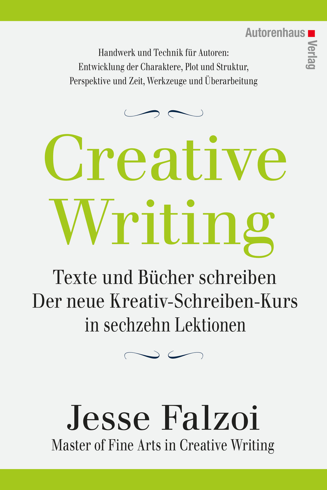 Jesse Falzoi: Creative Writing. Texte und Bücher schreiben